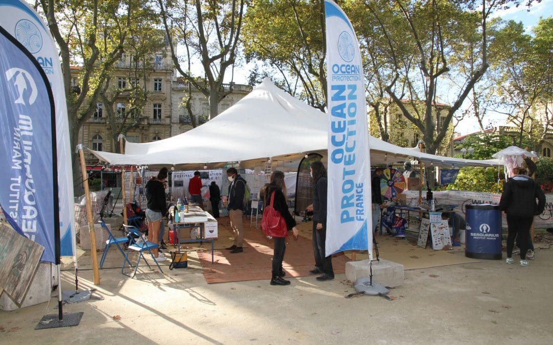 La “Blue zone” du festival : mission sensibilisation !