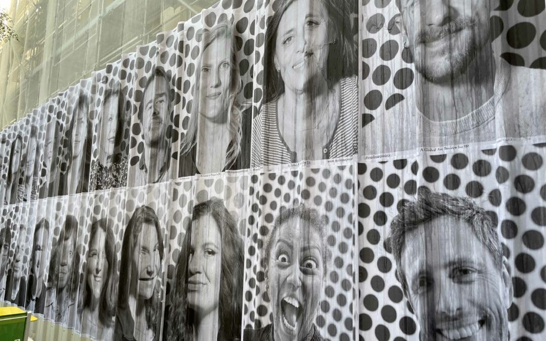 L’oeuvre “Transborder” est visible dans le centre-ville de Montpellier !